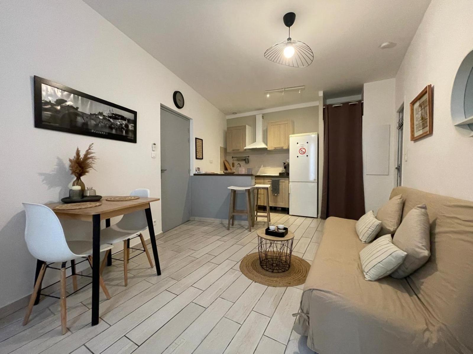 Joli Appartement Hypercentre T2, Classe Meuble De Tourisme 3 Avec Parking Gratuit ベジエ エクステリア 写真