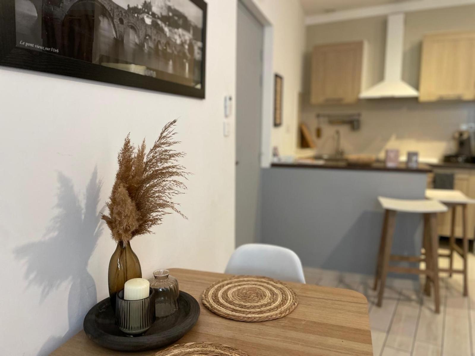 Joli Appartement Hypercentre T2, Classe Meuble De Tourisme 3 Avec Parking Gratuit ベジエ エクステリア 写真