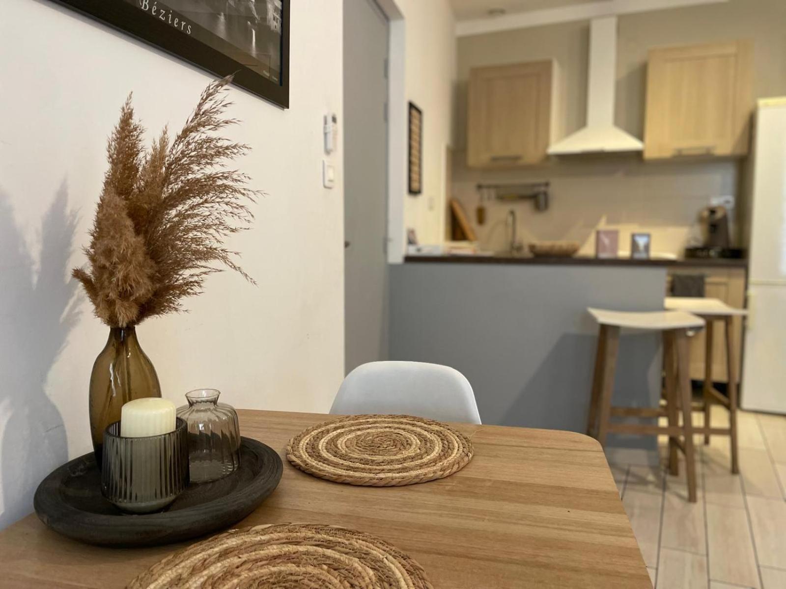 Joli Appartement Hypercentre T2, Classe Meuble De Tourisme 3 Avec Parking Gratuit ベジエ エクステリア 写真